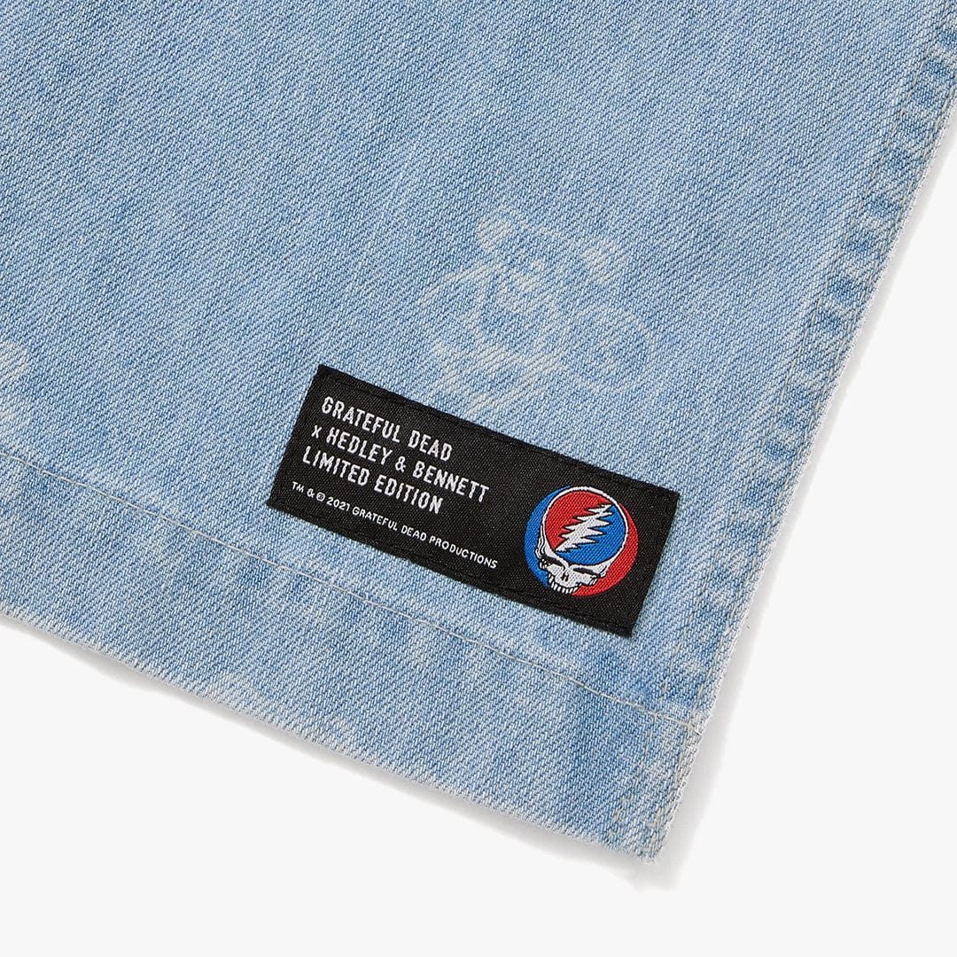 Grateful Dead Denim Bears Apron - Essential - Image 5